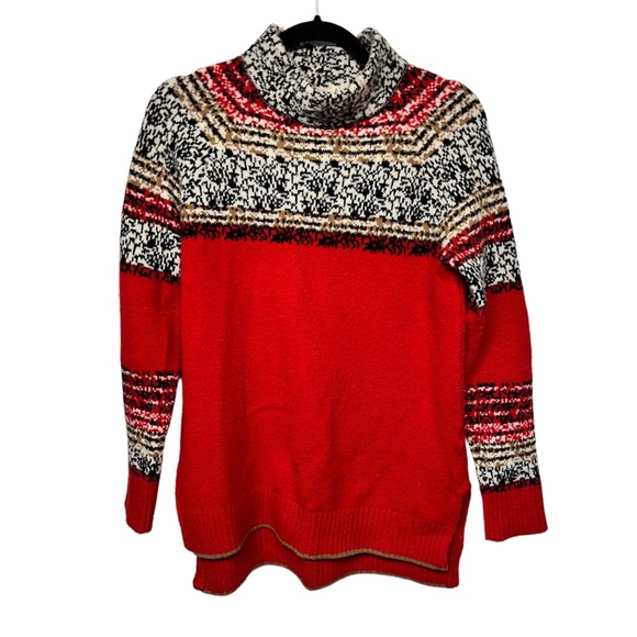 2/$20 Anthropolgie Nordic Striped Jumper Sweater - Picture 3 of 9